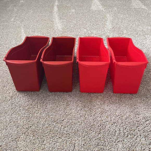 Storex Linking Storage Bins (4) - Picture 7 of 9